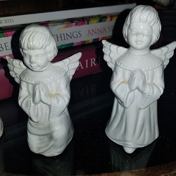 Five Italian angel mini candleholders - Picture 5 of 16